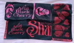 Acid Black Cherry Shangri-laマフラータオル3点セット Acid Black Cherry シャングリラ バスタオルとマフラータオル - メルカリ