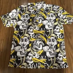 LOUDMOUTH メンズ　スカルバナナ ポロシャツ LL