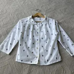 ア*ネ様 COMME des GARCONS コムコム前立てドットデザイン丸襟 - メルカリ
