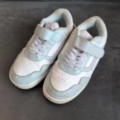 VANS スニーカー　ホワイト/ライトブルー 　20cm