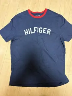 TOMMY HILFIGER ネイビー Tシャツ L