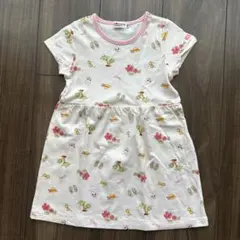 ミキハウス　ホットビスケッツ　ワンピース