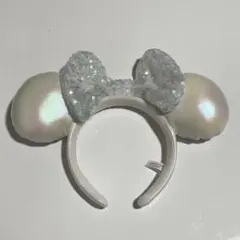 ディズニー ミッキー カチューシャ 白