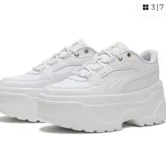 PUMA 厚底スニーカー　24cm