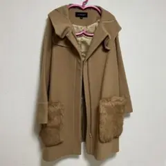 JILL STUART ベージュ ダッフルコート Mのサムネイル