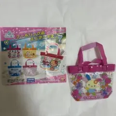 サンリオ プールバッグ風ミニポーチ　うさはな