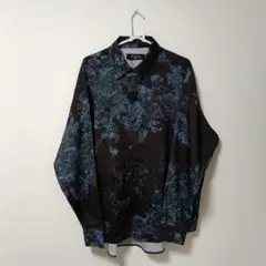 Unrelaxing 花柄 長袖シャツ フリーサイズ