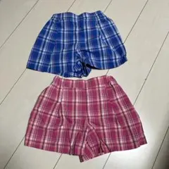 ユニクロ　ハーフパンツ　キュロット　サイズ120