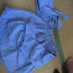 ROPE PICNIC ストライプ オフショルダー ブラウス 38