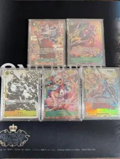 ワンピースカード　ヤマト パラレル5点セット