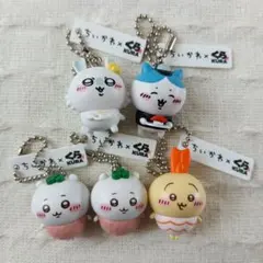 ちいかわ　くら寿司　マスコットキーホルダー　フィギュア　5個セット