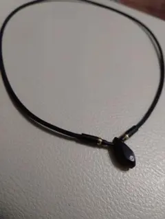 Phiten X ティアドロップネックレス 50cm ブラック phiten(ファイテン) ネックレス RAKUWAネック メタックス ティア