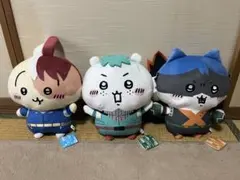 ヒロアカ　ちいかわ　めちゃもふぐっどぬいぐるみ　3種