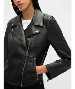 1度着用　GAP　ヴィーガンレザー ライダースジャケット