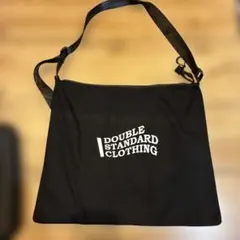 【未使用/非売品】ダブルスタンダード　ノベルティ　バッグショルダーバッグ 黒