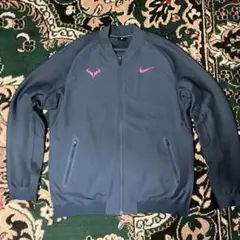 未使用】NIKE RFジャケット 2010全米 フェデラー【グレーSサイズ