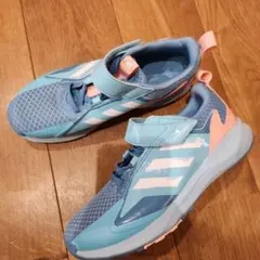 21cm 新品　アディダス　キッズ　スニーカー　水色