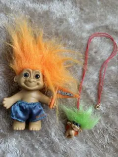 ノルフィン・トロール人形（Norfin Troll Doll）キーホルダー ノルフィン・トロール人形（Norfin Troll Doll）キーホルダー | Mercari