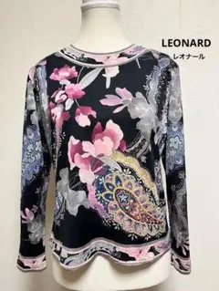 レオナール ⭐️LEONARD FASHION 花柄カットソー トップス M