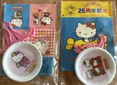 ハローキティ　25周年　缶バッチ ハローキティ 25周年 缶バッチ - メルカリ