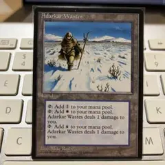 MTG Adarkar Wastes ENG マジック：ザ・ギャザリング