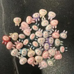 ネイルパーツ　顔ラブブ　40個