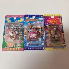 【愛知・岐阜】ご当地キティ 根付け ストラップ 3点セット