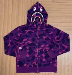 2026年最新】a bathing ape シャークパーカー 紫の人気アイテム - メルカリ