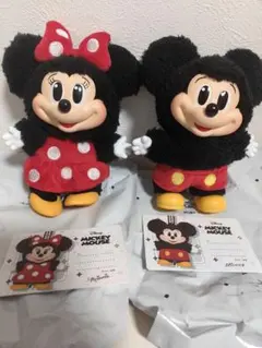 POPMART DISNEY ミッキーファミリーキュート ミニーとミッキーセット