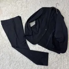 美品✨無印良品 スーツ セットアップ ブラック Sサイズ ブラック