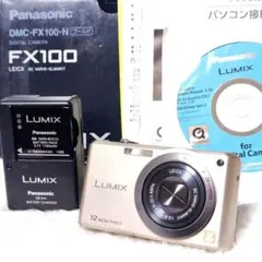 美品✨Panasonic LUMIX DMC-FX100 ゴールド 動作確認済み 楽天市場】【中古】 美品 DMC-FX100 ミラージュゴールド 安心保証 即日
