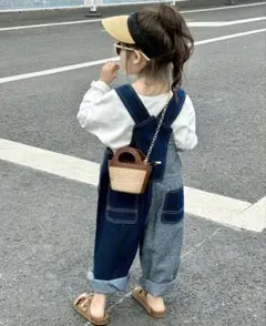 ベビーデニム オーバーオール