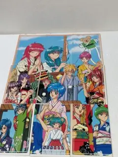 ときめきメモリアル 新年（謹賀新年） 拼圖卡 完成圖案 9張套裝