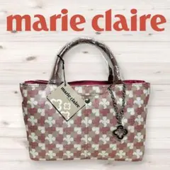 ✨未使用 タグ付✨ marie claire マリクレール 総柄 ハンドバッグのサムネイル
