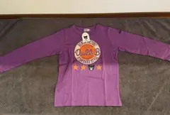 【未使用タグ付】MIKI HOUSE DOUBLE_B 長袖Tシャツ 紫