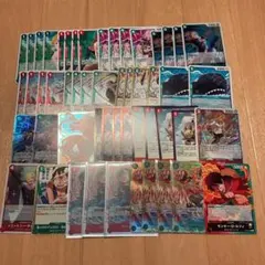 ワンピースカードゲーム 赤緑ルフィデッキ まとめ売り バラ売り不可