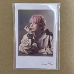 SnowManオレンジKissチェキ風カード佐久間大介