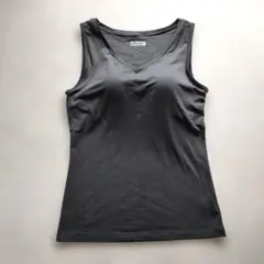 HK WORKS LONDON ブラック パッド付タンクトップのサムネイル