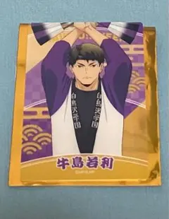 ハイキュー‼︎ ウィーク　クリアカード　雀踊り　牛島若利