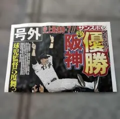 阪神タイガース 優勝 号外 ニッカン