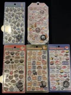 【正規品】BONBON DROP シール　5枚セット　和柄　他