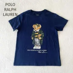 新品タグ付★RALPH LAUREN★ポロベアTシャツ ネイビー4/4T 110