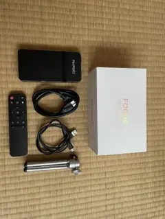 ✨美品✨作動確認済み AKASO FOCUS ミニプロジェクター 本体 AKASO FOCUSの実機レビュー － 超コンパクトなモバイルプロジェクター