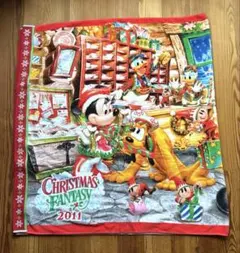 ディズニー クリスマス ワイドバスタオル
