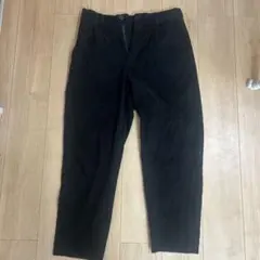 コーデュロイパンツ ブラック