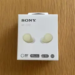 新品SONY ワイヤレスイヤホン WF-C510 イエローのサムネイル