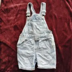 デニムオーバーオール ライトブルー