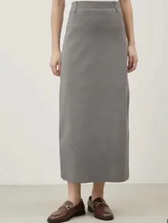 Mila Owen スカート 後ろベンツ　ストレート　ニットスカート　サイズ:0