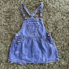 Zara デニムジャンバースカート 104cm 3-4years