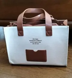 【期間限定価格】ROBINMAY 2WAY ショルダーバッグ キャンバスブラウンのサムネイル